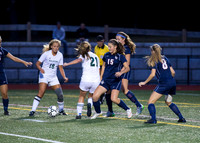 #18 Jill Conry (Senior, Captain, Bolton), #21 Jenny Anderson (Senior Stow)