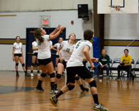 #18 Olivia Perkins (Captain, Senior, Lancaster), #10 Brynne McConnell (Bolton), #6 Nathan Kovacs (Bolton)