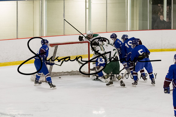 #16 Devyn Barrett (Captain, Lancaster), #25 Bryce Chaput (Lancaster)