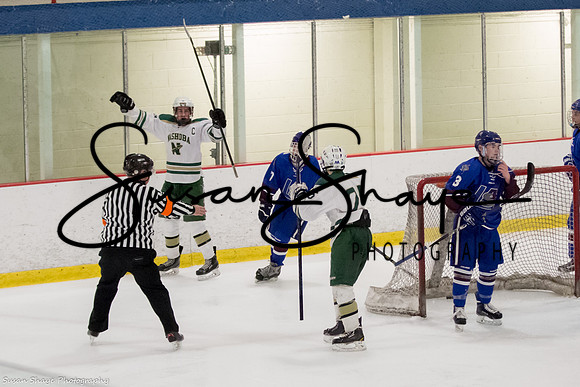 #16 Devyn Barrett (Captain, Lancaster), #25 Bryce Chaput (Lancaster)