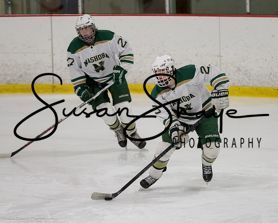 #25 Bryce Chaput (Lancaster), #27 Andrew Kerble
