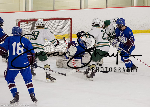 #19 Ryan LeBlanc (Lancaster), #21 Connor Moran (Clinton), #11 John Mannion (Berlin)
