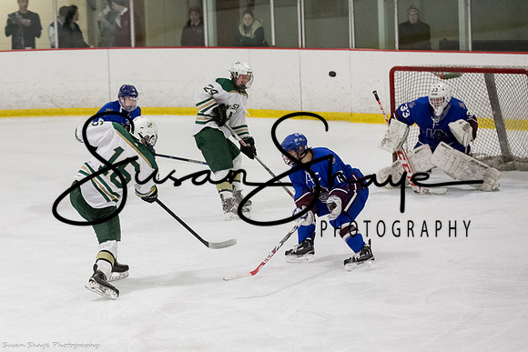 #16 Devyn Barrett (Captain, Lancaster), #24 Dean Anastas (Stow)