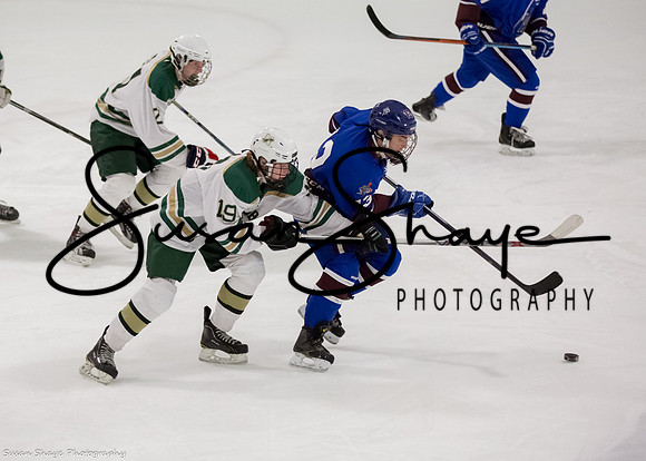 #19 Ryan LeBlanc (Lancaster), #21 Connor Moran (Clinton)