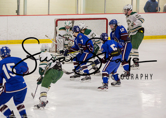 #8 Mark Allaire (Stow), #31 Charlie Lamplough (Captain, Stow), #27 Andrew Kerble (Stow), #23 Bobby Denaro (Lancaster)