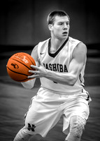 17. Black and White Orange B-ball