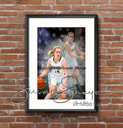 #14 Julia Roth Frame & Brick Background
