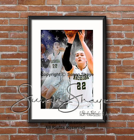 #22 Brie Donahue Frame & Brick Background