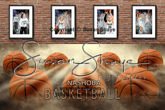 MultipleBasketballsBrickWall1