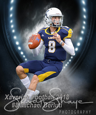 Xaverian Brothers High School Football 2018 #8 Michael Berluti