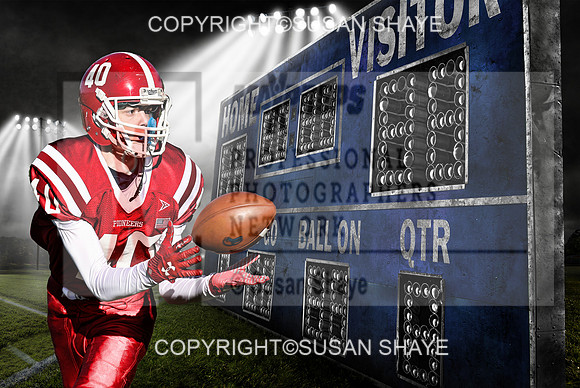 St. John's #40 Brady Graceffa Scoreboard