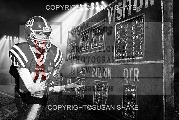 St. John's #40 Brady Graceffa Scoreboard